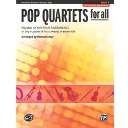 Pop Quartets for All - Trombone/Baritone B.C./Bassoon/Tuba