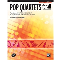 Pop Quartets for All - Violin