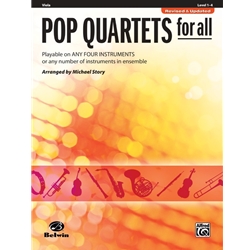 Pop Quartets for All - Viola