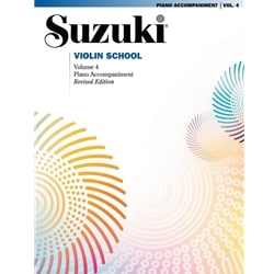 Suzuki Violin School, Volume 04 - Piano Accompaniment