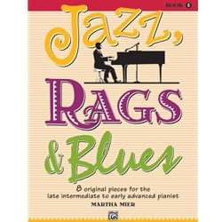 Jazz, Rags and Blues, Book 5 - Piano