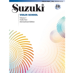 Suzuki Violin School, Volume 05 - Book with CD