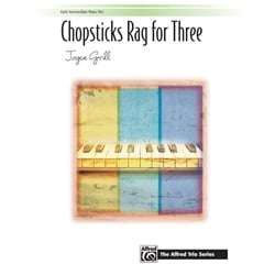 Chopsticks Rag for Three - 1 Piano, 6 Hands