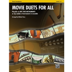 Movie Duets for All - Tenor Saxophone