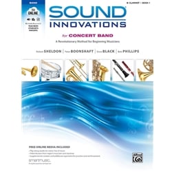 Sound Innovations for Concert Band Book 1 with CD - Bb Clarinet