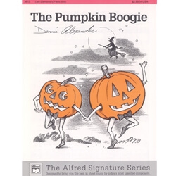 Pumpkin Boogie - Late Elementary Piano Solo