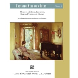 Essential Keyboard Duets, Volume 6 - 1 Piano, 4 Hands
