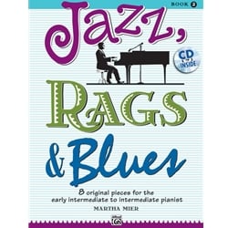 Jazz, Rags and Blues Book 2 - Book with CD