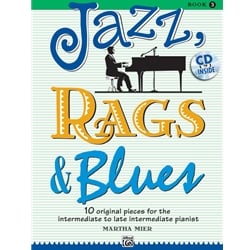 Jazz, Rags and Blues Book 3 - Book with CD