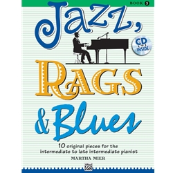 Jazz, Rags and Blues Book 3 - Book with CD