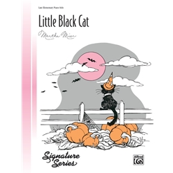 Little Black Cat - Late Elementary Piano Solo