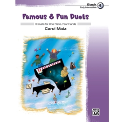 Famous and Fun Duets, Book 4 - 1 Piano 4 Hands