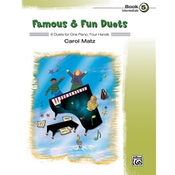 Famous and Fun Duets, Book 5 - 1 Piano 4 Hands