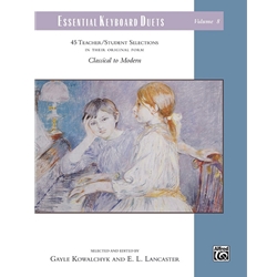 Essential Keyboard Duets, Volume 8 - 1 Piano, 4 Hands