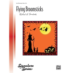 Flying Broomsticks - Halloween Piano Teaching Piece