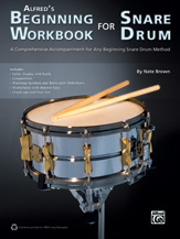 Alfred's Beginning Workbook for Snare Drum - Snare Drum Method