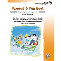 Famous and Fun: Rock, Book 3 - Piano