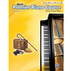Premier Piano Course: Jazz, Rags, and Blues, Book 1B