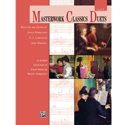 Masterwork Classics Duets, Level 8 - 1 Piano 4 Hands