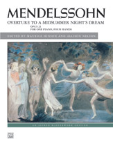 Overture to A Midsummer Night's Dream, Op. 21 - 1 Piano 4 Hands