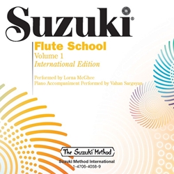 Suzuki Flute School: International Edition, Volume 01 - CD Only
