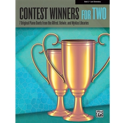 Contest Winners for Two, Book 2 - 1 Piano 4 Hands