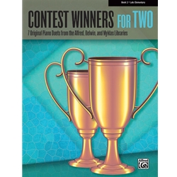 Contest Winners for Two, Book 2 - 1 Piano 4 Hands