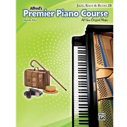 Premier Piano Course: Jazz, Rags, and Blues, Book 2B