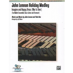 John Lennon Holiday Medley - Percussion Octet