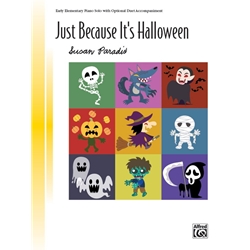 Just Because It's Halloween - Halloween Piano Teaching Piece