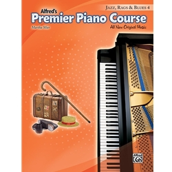 Premier Piano Course: Jazz, Rags, and Blues, Book 4