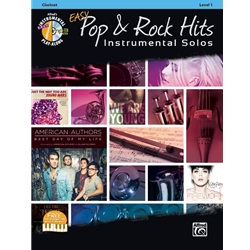 Easy Pop and Rock Hits Instrumental Solos - Clarinet/CD