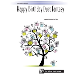 Happy Birthday Duet Fantasy - 1 Piano 4 Hands