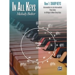 In All Keys, Book 1: Sharp Keys - Piano