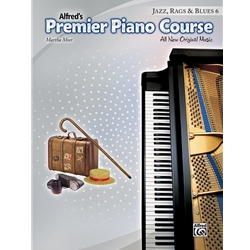 Premier Piano Course: Jazz, Rags, and Blues, Book 6