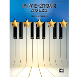 5-Star Solos, Book 1 - Piano Teaching Pieces