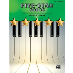 Five-Star Solos, Book 2 - Piano