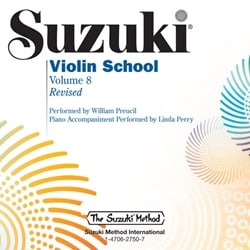 Suzuki Violin School, Volume 8 (Revised) - CD Only