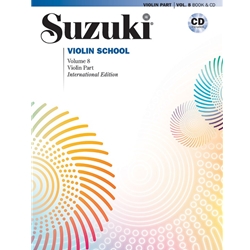 Suzuki Violin School, Volume 08 - Book with CD