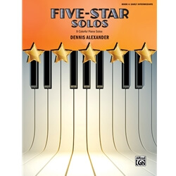 Five-Star Solos, Book 4 - Piano Teaching Pieces