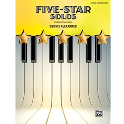 Five-Star Solos, Book 5 - Piano