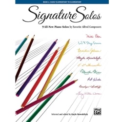 Signature Solos, Book 1 - Piano