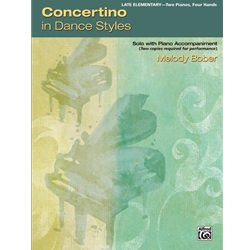 Concertino in Dance Styles - 2 Pianos 4 Hands