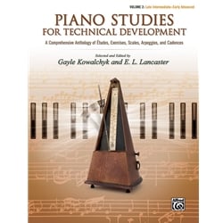 Piano Studies for Technical Development, Vol. 2 - Piano Method