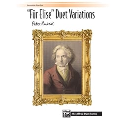 Fur Elise Duet Variations - 1 Piano 4 Hands