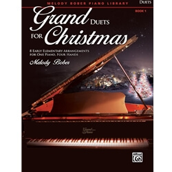 Grand Duets for Christmas, Book 1 - 1 Piano 4 Hands