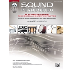 Sound Percussion - Teacher's Score