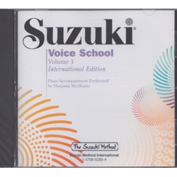 Suzuki Voice School, Volume 1 (International Edition) - CD Only