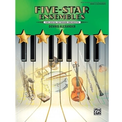 Five-Star Ensembles, Book 2 - Digital Keyboard Orchestra