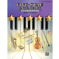Five-Star Ensembles, Book 3 - Digital Keyboard Orchestra